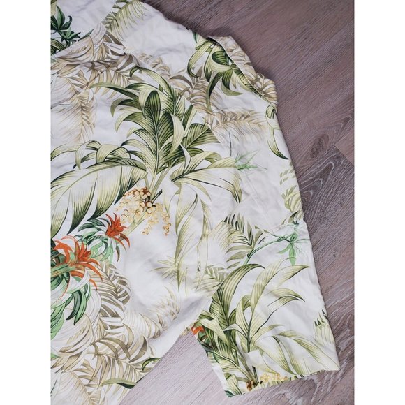 Tommy Bahama Original Fit Men's M Casual Button Shirt Pocket Silk Hawaiian SS - Picture 9 of 11